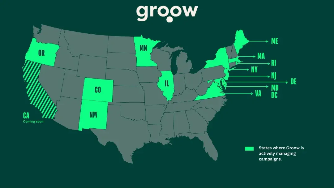 States where Groow e1702586222300 Groow